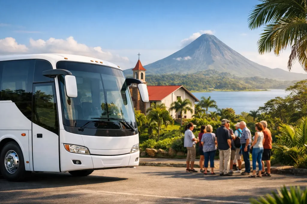 Transporte para grupos de iglesia Costa Rica